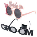 Bride Groom Funny Glasses Bachelorette Party Eyeglasses Photo Props Wedding party Decoration Bridal Shower favors wedding supply. 