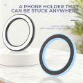 For Magsafe Strong Magnetic Ring Phone Holder Stands Adhesive Magnet Wall Cell Phone Mount Car Dashboard Mount for IPhone 15.