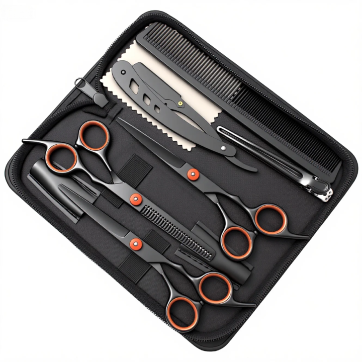 Hair%20Scissors%20Professional%20High%20Quality%20-%20Japan%20Steel%20440C%20Barber%20Scissors,%20Hairdressing%20Scissors,%20Hair%20Cutting%20Shears,%20%20Bl%20-%20Image%202