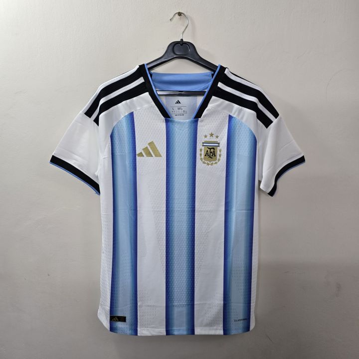 100% Imported Argentina 2026 World Cup Home Jersey Player Edition