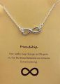 BLES Online Stainless Steel Infinity Pendant Necklace For Women. 