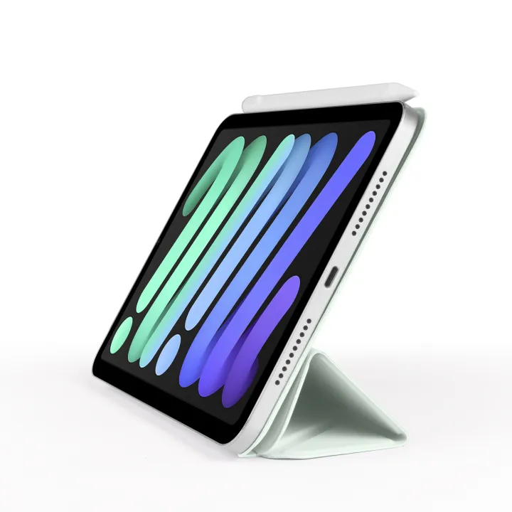 Casemade Custodia In Vera Pelle Italiana Per IPad 5a/6a Gen (9.7″) – Slim Folio Cover Con Funzione Sleep/Wake E Supporto - 2