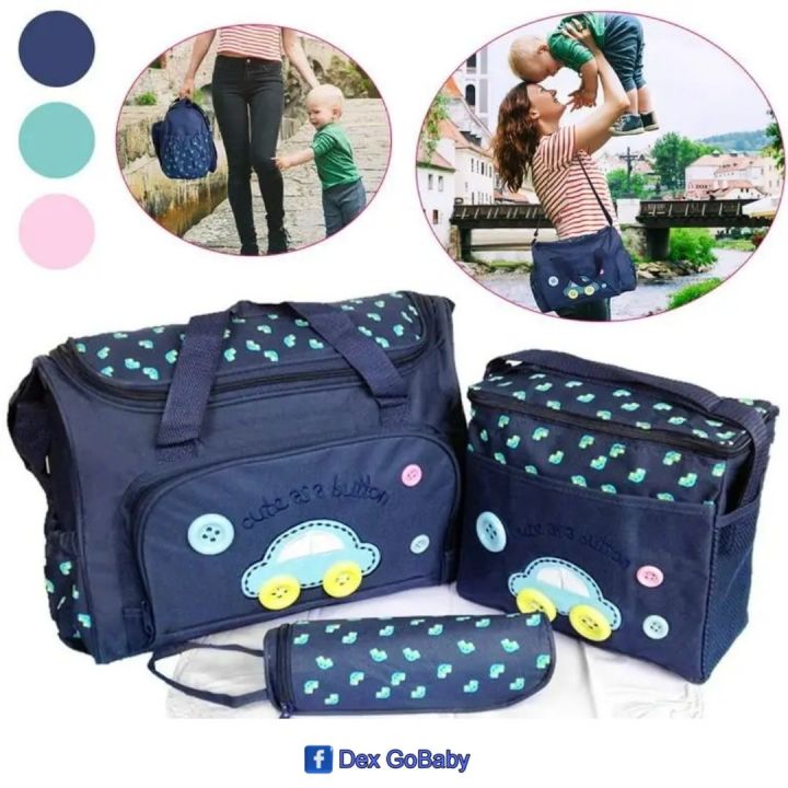 Mummy Travel Bag Diaper, Bag set, Baby & Mom instrument and accessories stored bag set