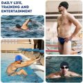 Swimming cap, high elasticity, comfortable and breathable adult universal solid color swimming cap. 