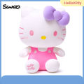 Anime Sanrio Hello Kitty Kulomi Cute Stuffed Plush Toys Plushies Soft Pillow Kawaii Pink Birthday Party Gift For Kid Girl Friend. 