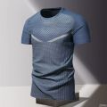 Summer Quick Drying Clothes 3D Printed Men's T-shirt, Oversized Loose Round Neck Short Sleeved Shirt.