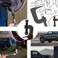 Universal 25112 Ball Joint Puller Separator Removal Tool Kit 2-3/8 Inch For Cars Trucks SUVs. 
