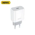 Remax Quick Charge PD 20W Fast Charging For iPhone 15 14 13 12 11 Pro Xiaomi Portable Phone Charger Adapters USB C RP-U79. 