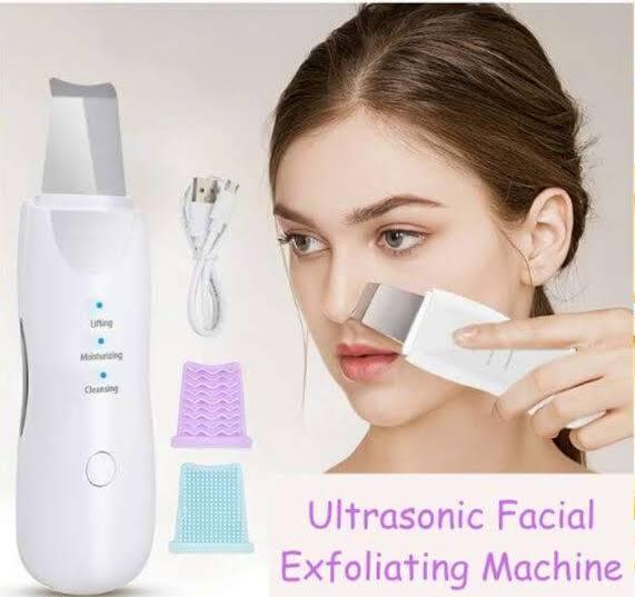 Pimble Machine 3 in 1 Ultrasonic Skin Scrubber Machine - Blackhead Removal Device ...