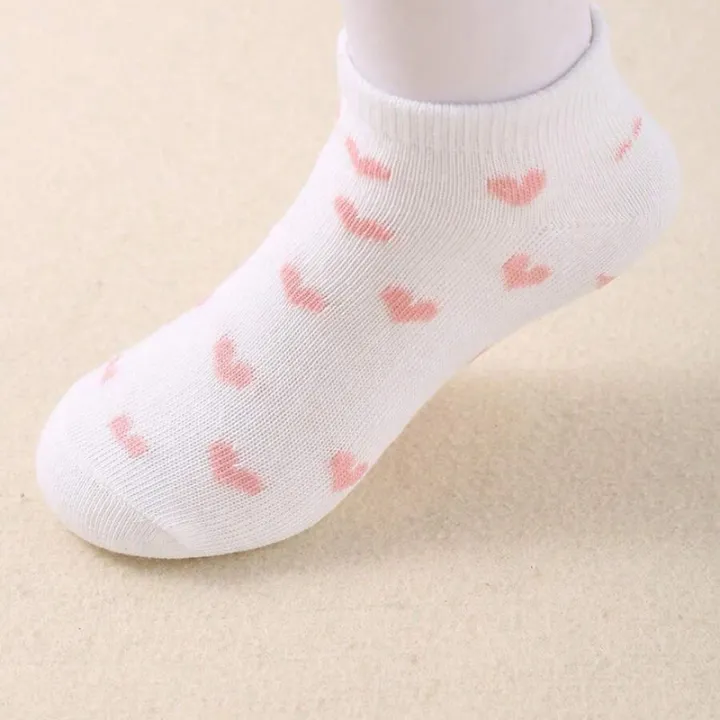 10%20Pairs%20Adorable%20Kid's%20Socks%20-%20Comfortable%20Socks%20Suitable%20for%20Boys%20and%20Girls,%20Featuring%20Stripes%20and%20Heart-Shaped%20Patterns%20-%20Image%204