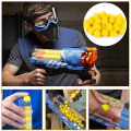 Yellow PU Bullet Nerf Rival Refill Darts Toy Gun Round Bullets Toy Gun Ball Dart for Nerf Rival Apollo Zeus Gun 25/50/100pcs. 