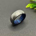 Man Wedding Band | Damascus Ring | Rings for women | Rings for men | Damascus ring men Engagement Anniversary Proposal Gift for Husband. 