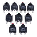 3-8A 10/15/20/30A Circuit Breaker Overload Protector Switch Fuse Thermal Current Push Button. 