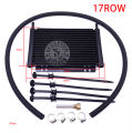 Oil Cooler Aluminum Transmission Oil Cooler 12Row 15Row 17Row Automatic Stacked Plate Oil Cooler Radiator. 