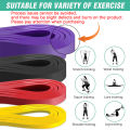 Latex Resistance Bands Pull Up Gym Home Fitness  Expander Loop Strength Assist Workout Training Equipment. 