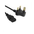 13A AC Cord , Power Cable / Power Code 3 PIN Power Extension Cord 1.5m AC Power Supply Cable For Computer Monitor Printer TV, 3pin AC Wire 13A Plug Top. 