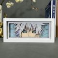 Gojo 
Anime Lightbox | Anime inspired night light | anime inspired LED light box | anime gifts. 
