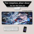 Gaming Mousepad Wuthering Waves Hiyuki Computer offices keyboard Mouse Pad Anime overlock  400x900mm HD Printing Desk Mat. 