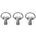 20-1PCS Stainless Steel 1/4" Camera Tripod Screw Mounting Screw Adapter Quick Release Camera Screw for Camcorder Tripod Monopod.