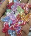 Colorful transparent acrylic butterfly charm| 20 × 26 mm plastic shiny butterfly beads charm for jewelry making and DIY accessories. 