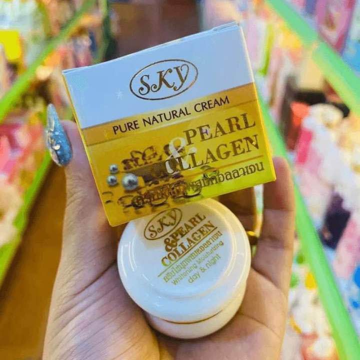 SKY%20Pure%20Natural%20Pearl%20Collagen%20Cream%2020g%20(%20Thailand)%20-%20Image%202