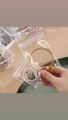 Transparent Jewellery packing bags with zipper close in different sizes 3"x 4" packs of 25 50 100 pcs. 