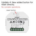 MOES Tuya ZigBee 3.0 Smart Light Switch Relay Module 1/2/3 Gang Smart Life/Tuya App Control, Works with Alexa  Home Yandex lightify. 