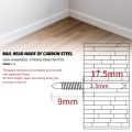 Double Head Nails Seamless Nails Skirting Thread Seamless Nail Without Marks Metal Rust-Proof Nails Wood No Trace Fixator.