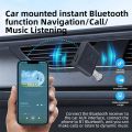 Bluetooth 5.3 Aux Receiver Wireless Car Bluetooth Adapter 3.5mm To 3.5mm Jack Audio Music Mic Handsfree Adapter for Car Speaker.