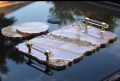 HANDMADE Large Rose Gold Glitter Decorative Resin tray Elegant Tray W/ Crystal Clear & Gold Handles Perfume Tray Geode Resin Tray Coasters. 