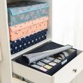 16 in 1 Foldable Socks & Bra Drawer Organizer, 24 Cells Foldable Storage Box, Closet Organizer for Underwear, Socks, Bra, and. 