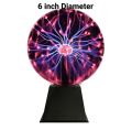 Plasma ball and bulb for physics experiments. 