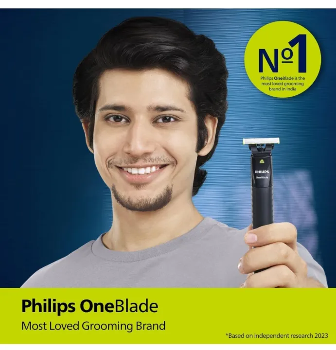 Philips%20OneBlade%20Hybrid%20Trimmer%20and%20Shaver%20with%20Dual%20ProPhilips%20OneBlade%20Hybrid%20Trimmer%20and%20Shaver%20QP1424/10%20-%20Image%203