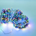 10M100LED String Lights Green Wire Fairy Lights Warm White Garland for Outdoor Home Christmas Wedding Party Garden Decoration. 