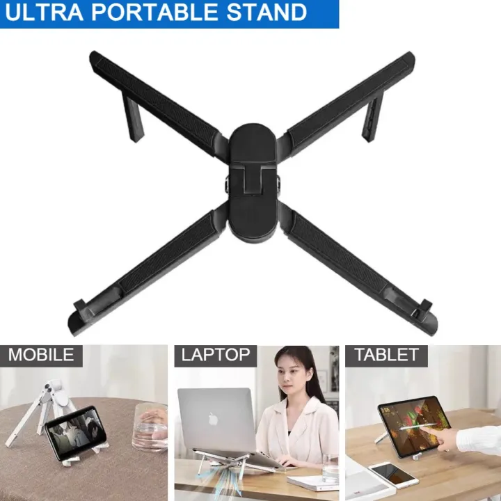 Foldable%20laptop%20stand%20for%20bed%20lightweight%20ventilate%20portable%20laptop%20stand%20with%207-Level%20adjustable%20Height%20%20for%2011%20-%2015%20Inch%20notebook%20stand%20ABS%20High%20Quality%20plastic%20laptop%20stand%20with%20aluminum%20center%20rod%20and%20non-slip%20silicon%20grip.%20-%20Image%2010