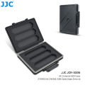 JJC 6 Slots M.2 2280 2260 2240 2242 2230 Case M.2 SSD Holder Storage M.2 Drive Storage NVMe M.2 2280 SSD Card Case Shockproof. 