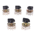 New 2 Pole 6/7/8/9/10 Position 4 Pole 3/5 Position With Channel Rotary Switch Selector With Cap Channel Selector Rotary Switch. 