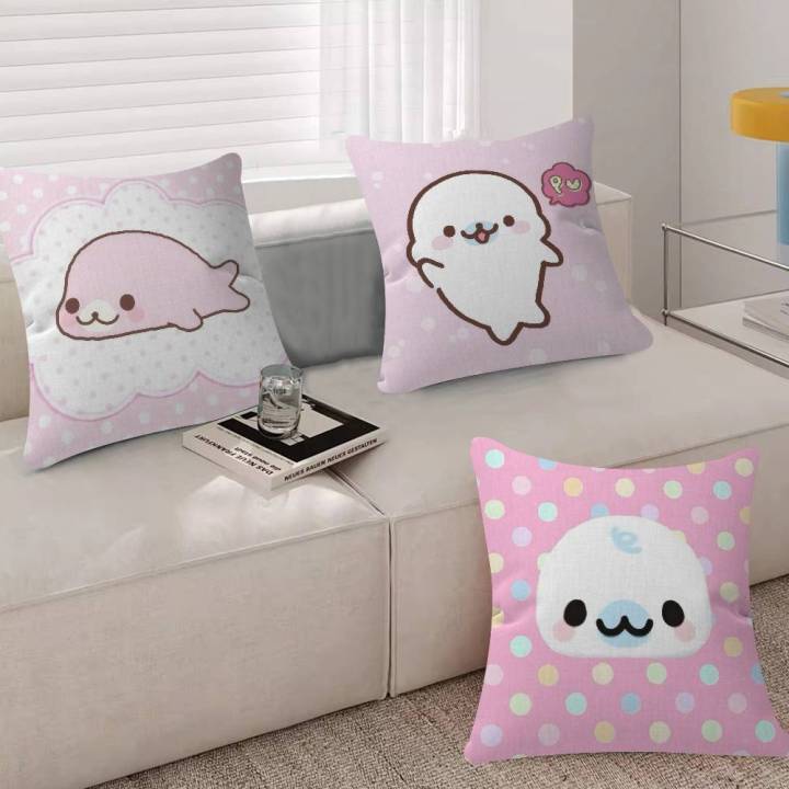 CUTE%20M-Mamegoma%20Seal%20%20%20Decorative%20Room%20Aesthetics%20Pillow%20Case%20Home%20Decor%20Bedroom%20Sofa%20Bed%20Couch%20Pillow%20Cover%2045x45%20-%20Image%203