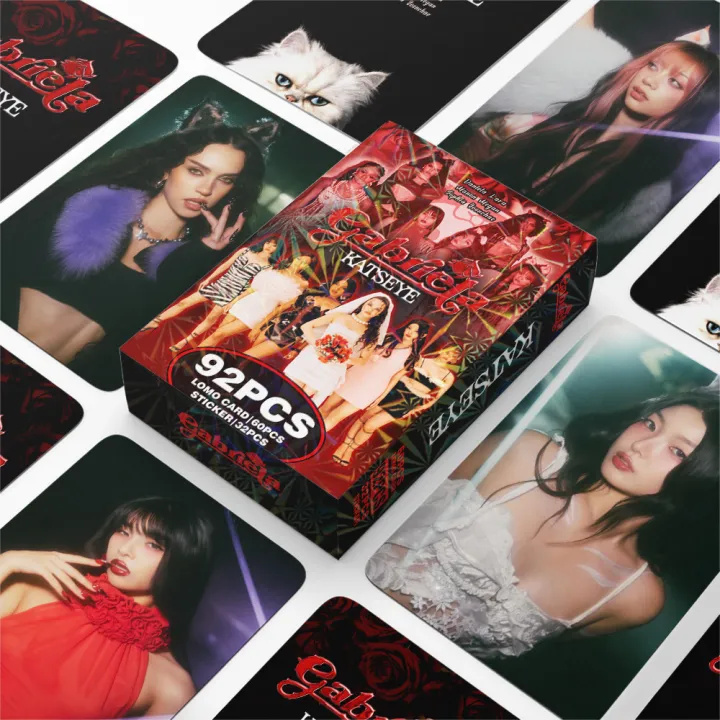 92Pcs/Set%20Kpop%20Idol%20KATSEYE%20New%20Series%20Single%20Gabriela%20Lomo%20Cards%20Stickers%20Daniela%20Yoonchae%20Lara%20Sophia%20Manon%20Megan%20Fans%20Gifts%20-%20Image%203