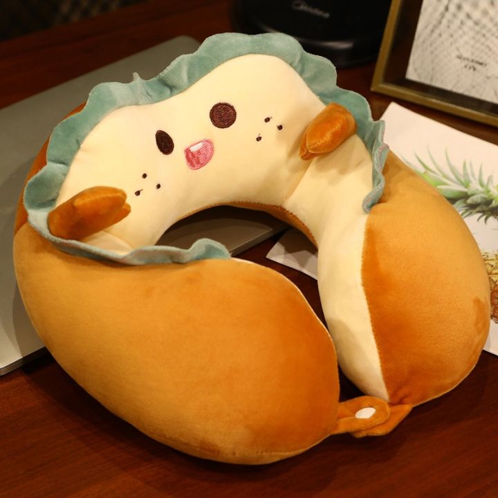 OHO%20U%20Shape%20Neck%20Pillow%20Im%20toast%20Bread%20Series%20Polyester%20Blend%20Synthetic%20Fiber%20Filling%20Premium%20Bread%20Pattern%20Very%20Cute%20Design%20For%20Sleeping%20In%20Car%20-%20Image%206