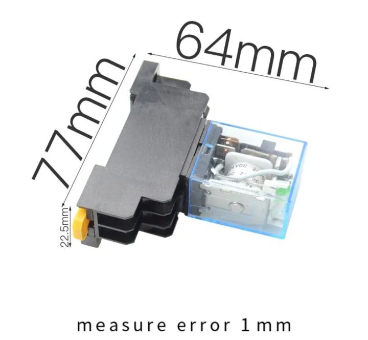 8%20Pin%20Relay%20Socket%20Base%20Holder%208%20Pin%20Screw%20Terminals%20Power%20Ralay%20Connector%20for%2010%20ampere%20transparent%2012V%20and%20220V%20Relay%20-%20Image%204