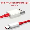 Original Oneplus 6.5A USB to C Cable  for 9 9R Nord N10 CE 5G Warp Charge Type-C Dash Cable 6A Fast Charge For One Plus 8 7 Pro 7t 7 T 6t 6 Warp Charger. 