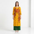 One Piece Dress For Woman Multicolour Stylish Full Length Gown For Ladies Daily Wear.