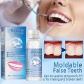Resin Tooth Repair Glue Shapeable Teeth Gaps Filling Solid Glue Temporary Teeth Repair Falseteeth Glue Safety Dental Supplies. 