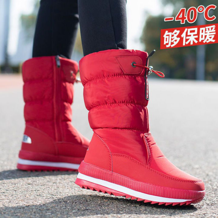 Winter%20thick%20women's%20snow%20boots%20Warm%20Plush%20Mid-calf%20Boots%20Non%20slip%20Waterproof%20%20Platform%20Snow%20Boot%20Casual%20Female%20White%20shoes%20-%20Image%207