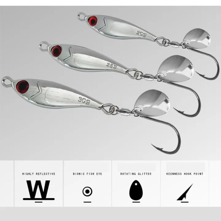 4pcs%205g-30g%20Silver%20Metal%20Fishing%20Lure%20Metal%20Jigging%20Lure%20Sea%20Bass%20Mackerel%20Snapper%20Cast%20Fishing%20Bait%20Sea%20Fishing%20Tackle%20-%20Image%204