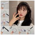 Halloween Party Horror Hair Bands Fake Knife Axe Cleaver Scissor Headbands Through Head Scary Masquerade Costume Photobooth Prop. 