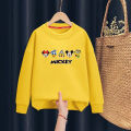 K2001-O Korean style children's sweater cute cartoon screen print unisex polyester casual sweater ** Retail **. 