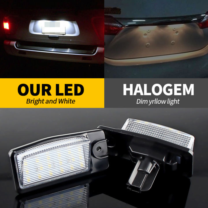 2Pcs%20Car%20LED%20License%20Number%20Plate%20Light%20Lamps%20for%20Nissan%20X-Trail%20(T32)%20Murano%20Altima%20Maxima%20Rogue%20for%20Infiniti%20EX25%20EX35%20EX37%20-%20Image%204