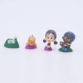12pcs/set bubble guppies Characters Fish Mermaid Cute Figure Model Toys. 